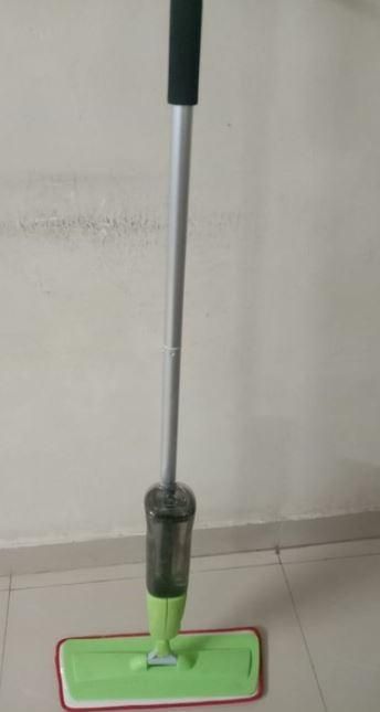 360° Floor Spray Mop – Refillable Bottle, Microfiber Pad | Wet & Dry Cleaning for All Surfaces