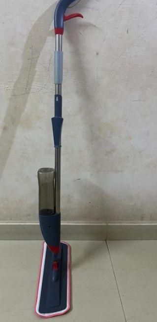 360° Floor Spray Mop – Refillable Bottle, Microfiber Pad | Wet & Dry Cleaning for All Surfaces